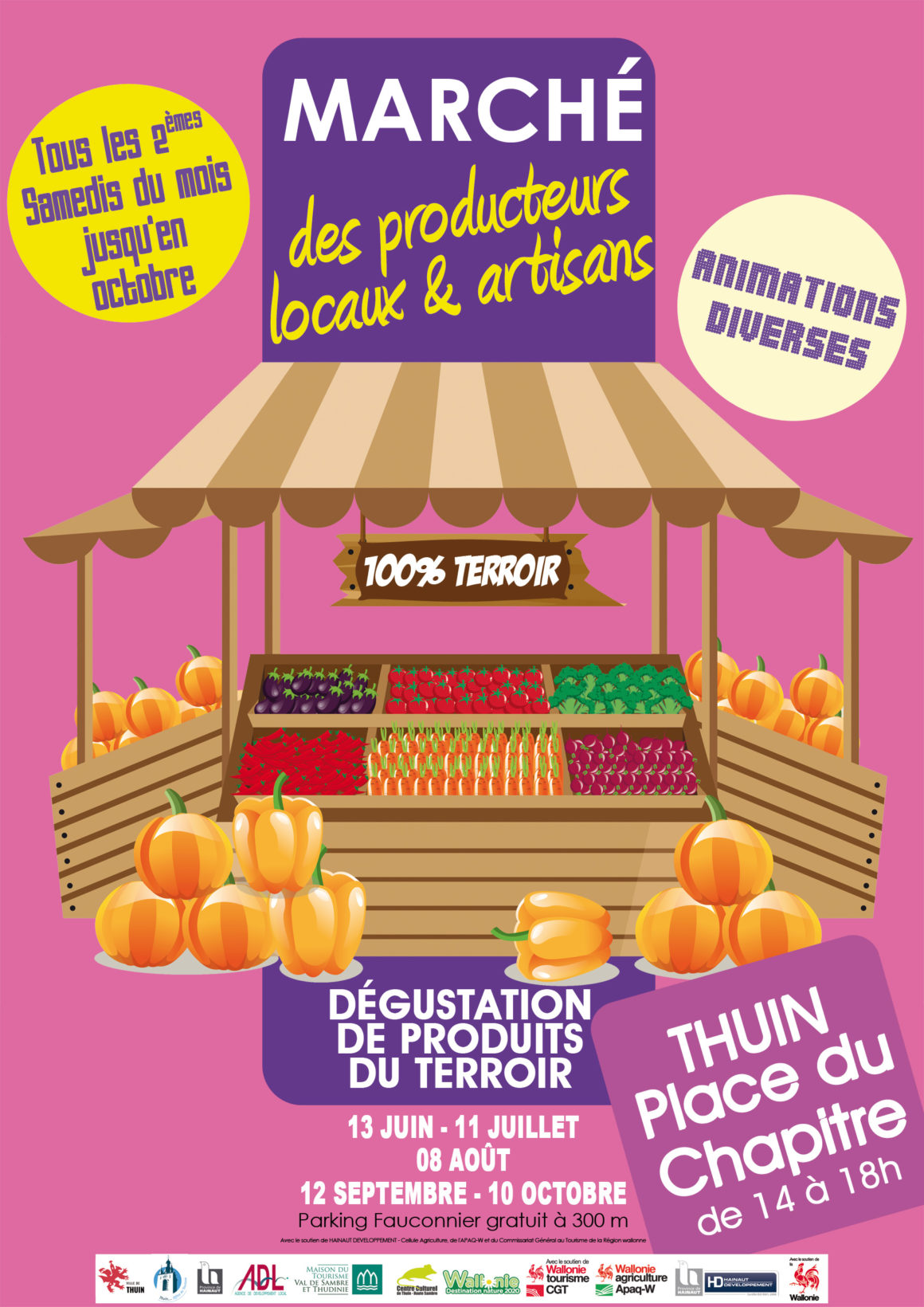 Marché des producteurs locaux et des artisans