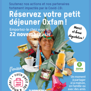 Petits déjeuners Oxfam 22/11/2020