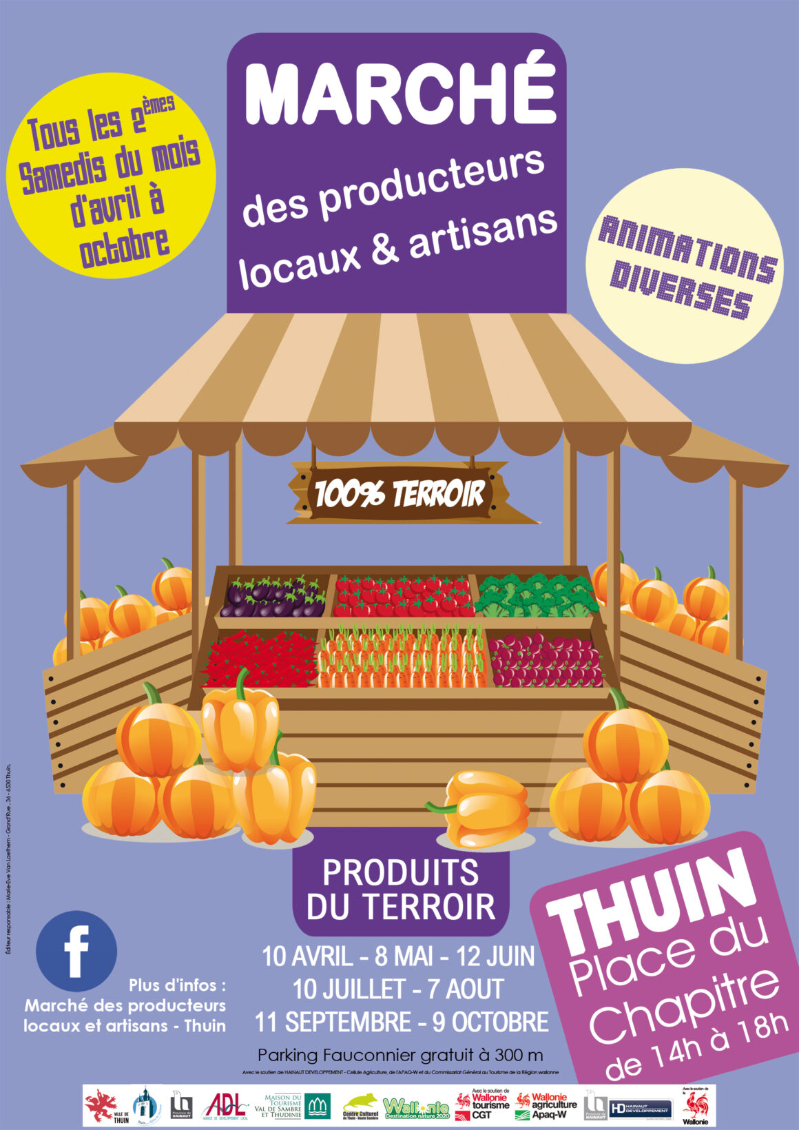 Marché des producteurs et artistants locaux