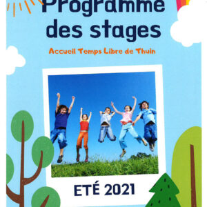 ATL Thuin : Programme des stages d’été 2021