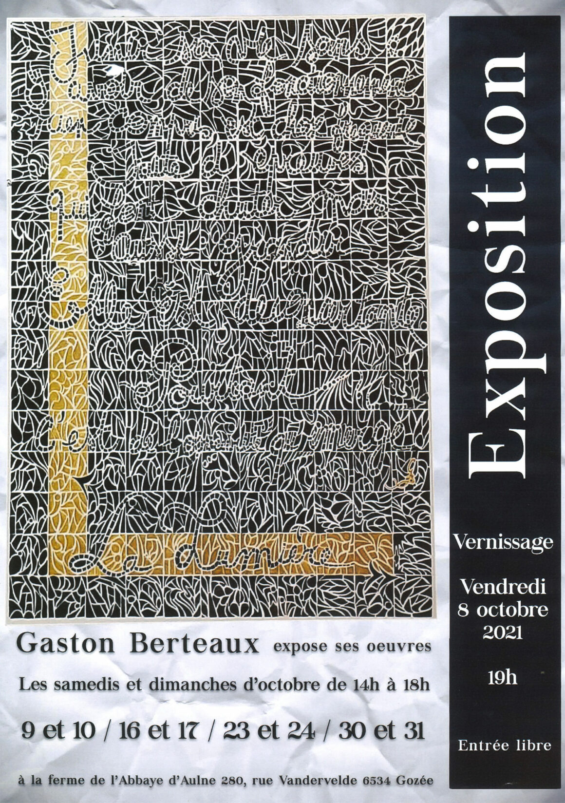 EXPOSITION Gaston Berteaux