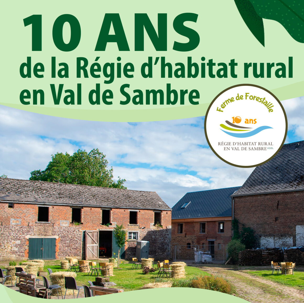 10 ans de la Régie d’habitat rural en Val de Sambre