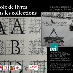 Exposition à la Maison de l’Imprimerie