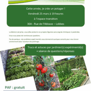 Cette année, je crée un potager !