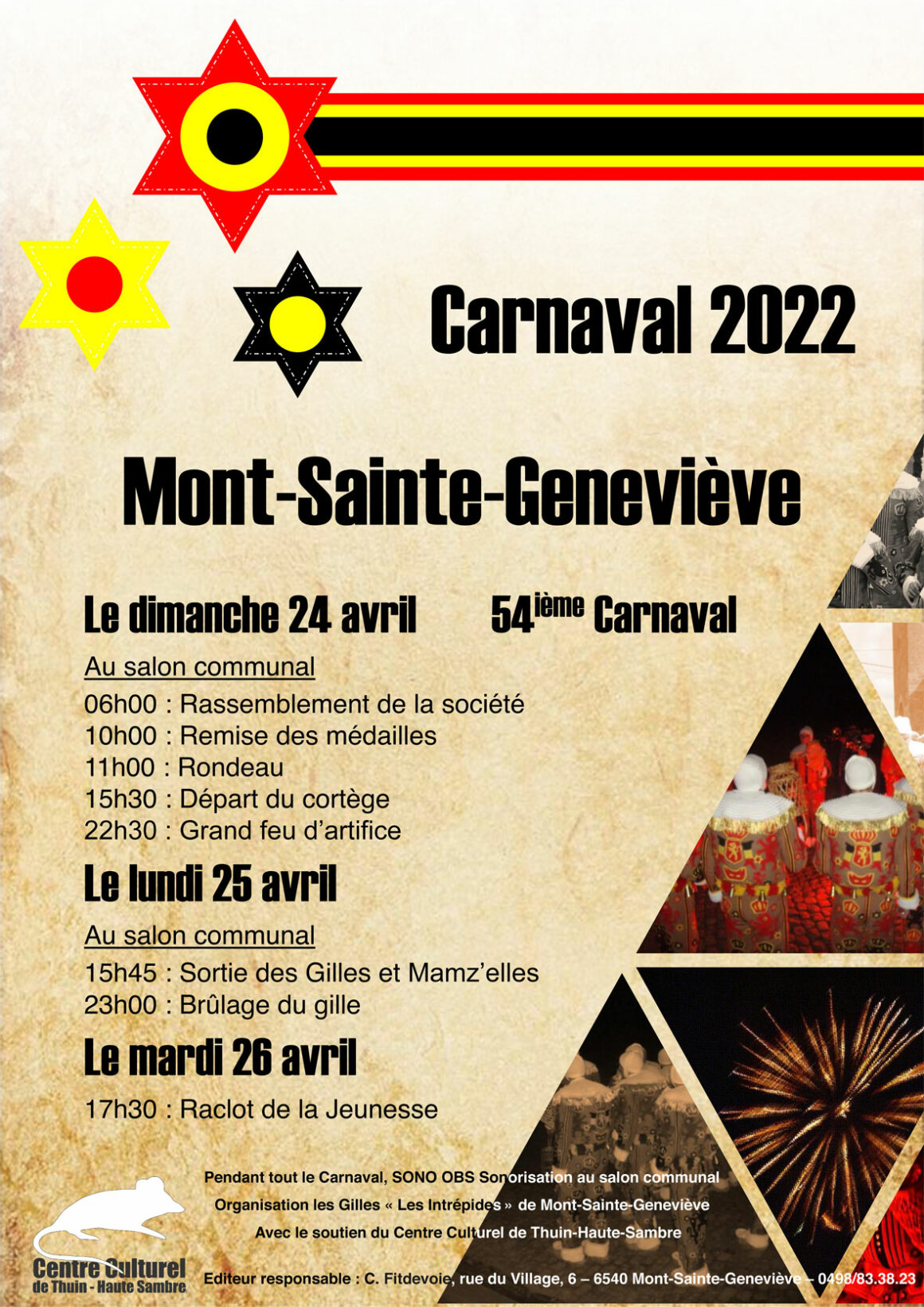 54ième Carnaval de Mont-Sainte-Geneviève