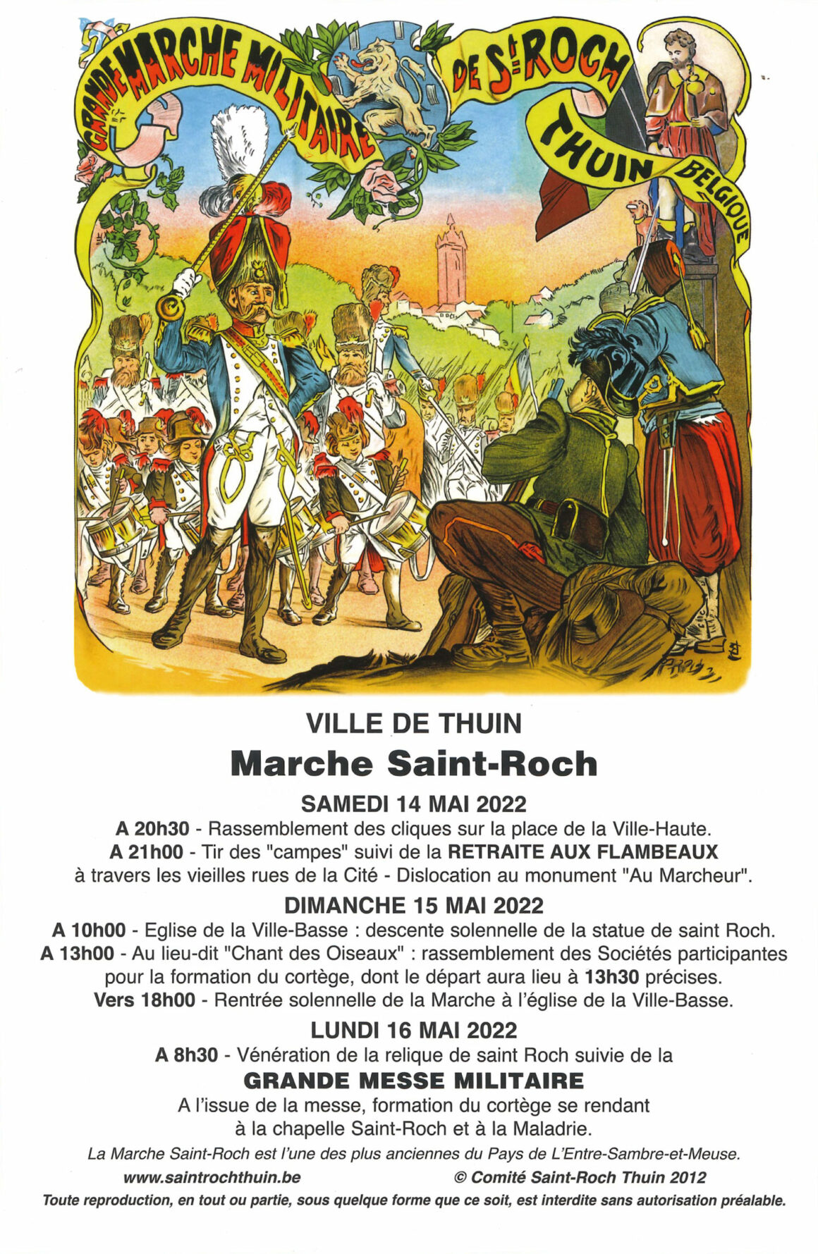 Marche St. Roch Thuin 2022