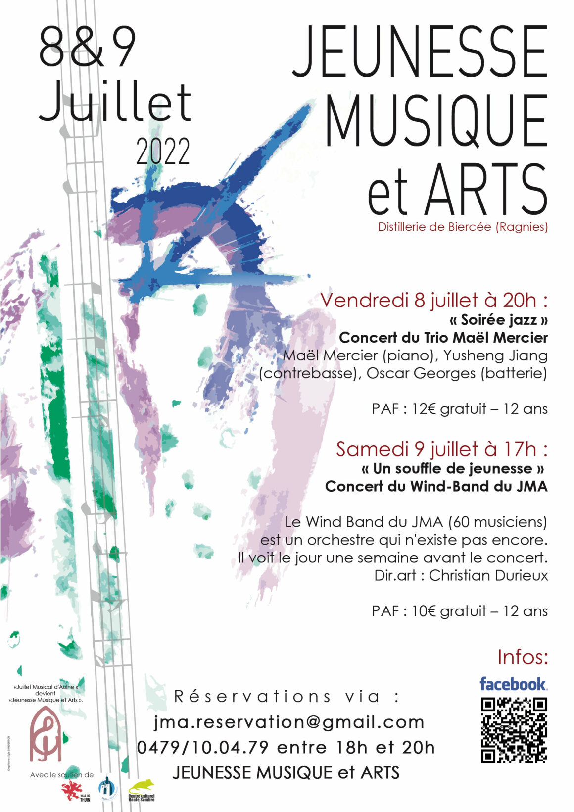 Jeunesse Musique et Arts : 2 concert à Ragnies