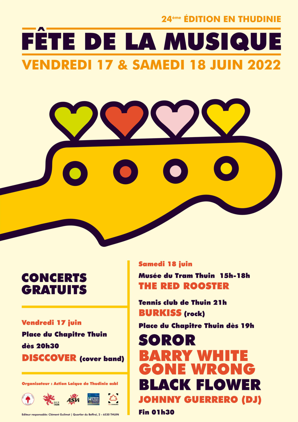 THUIN : FETE DE LA MUSIQUE 2022