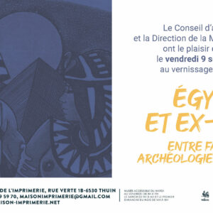 Egypte et ex-libris, entre fantasme, archéologie et imaginaire.