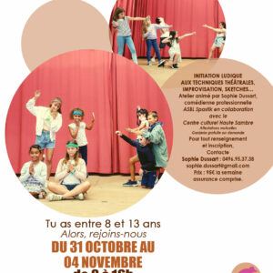 Stage Théâtre enfants Thuin
