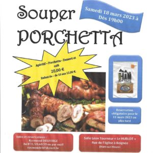 SOUPER PORCHETTA