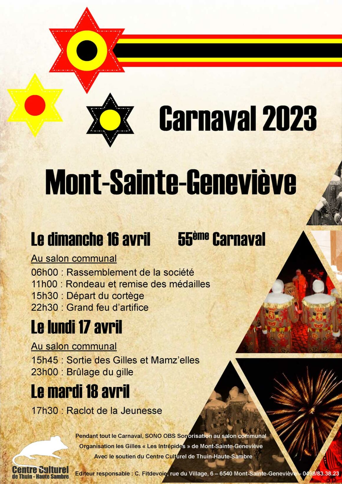 55ième Carnaval de Mont-Sainte-Geneviève