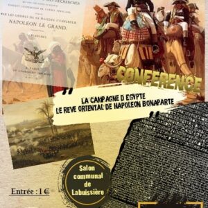 Conférence « La campagne d’Egypte, le rêve oriental de Napoléon Bonaparte »