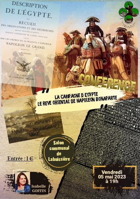 Conférence « La campagne d’Egypte, le rêve oriental de Napoléon Bonaparte »