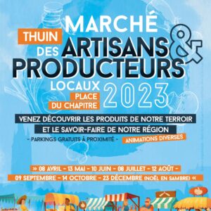 Marché des producteurs et artisans locaux – THUIN