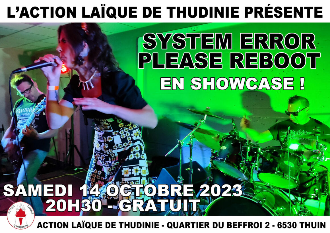 Concert : « System Error Please Reboot »