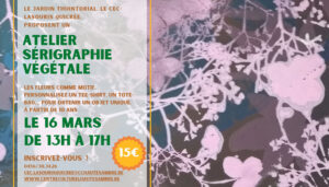 Workshop : Sérigraphie Végétale