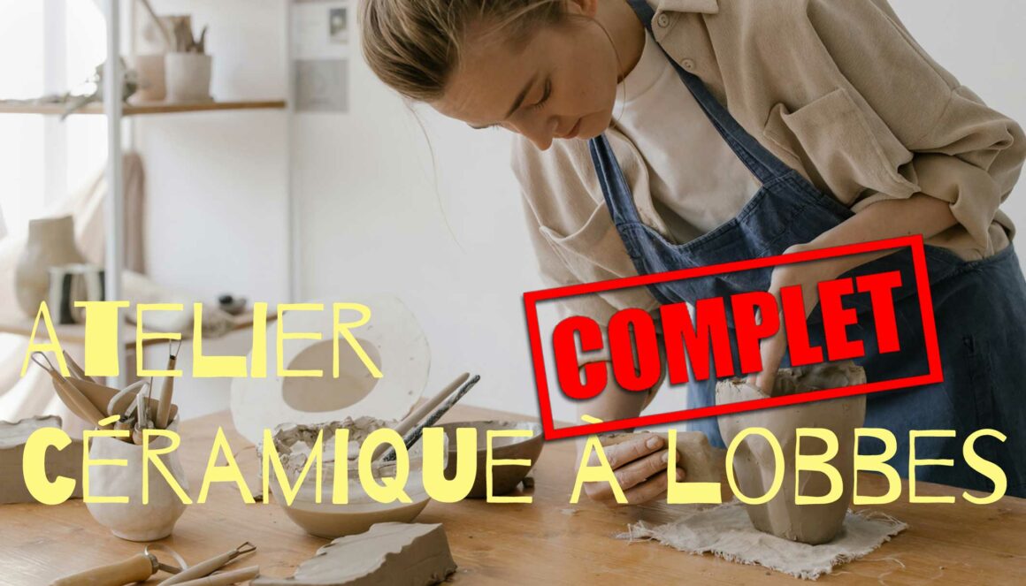 [COMPLET] Atelier d’initiation à la céramique