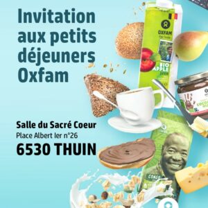 Déjeuners OXFAM Thuin 2023
