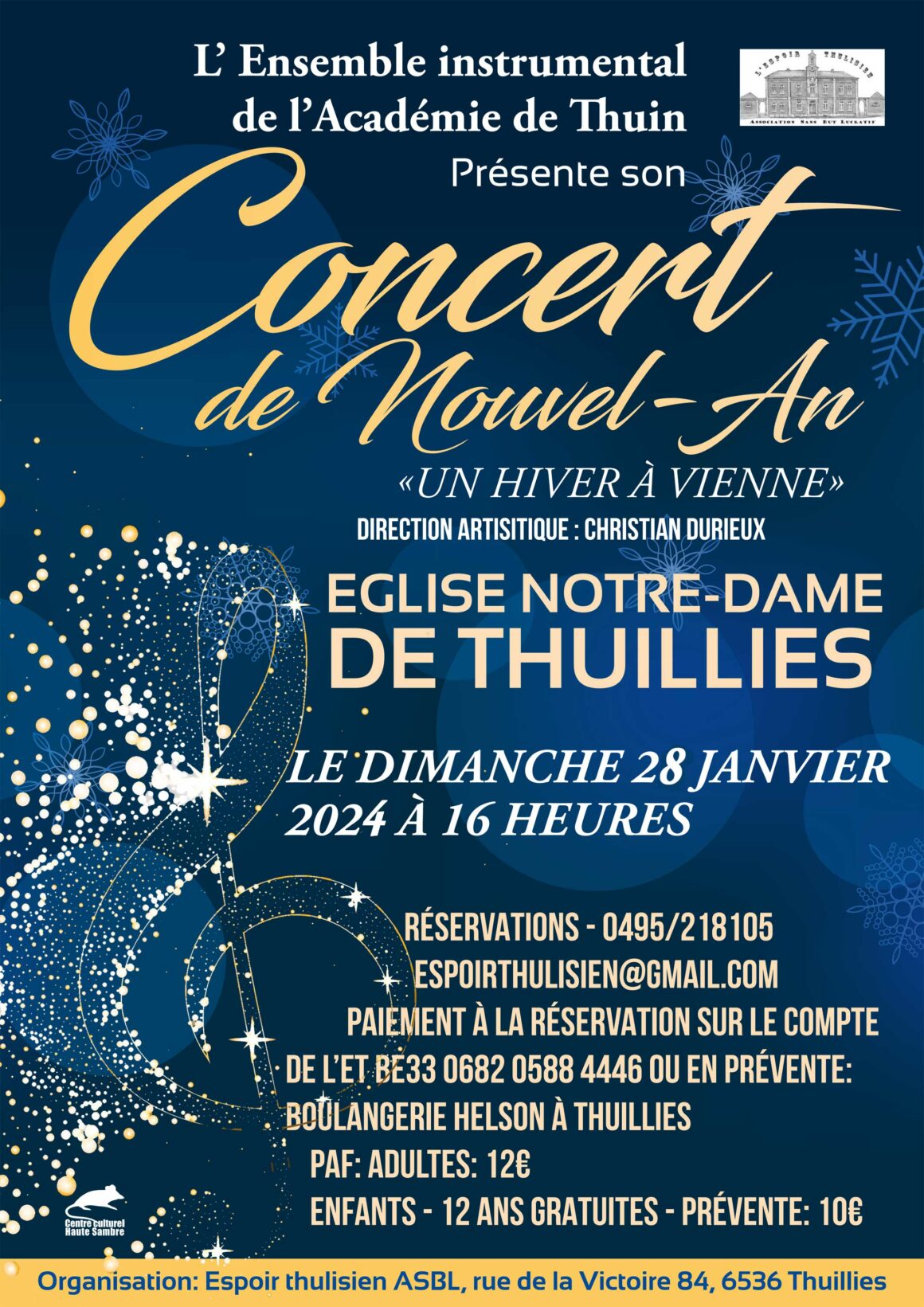 Thuillies concert de Noël 2024