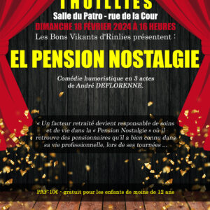 El pension Nostalgie à Thuillies