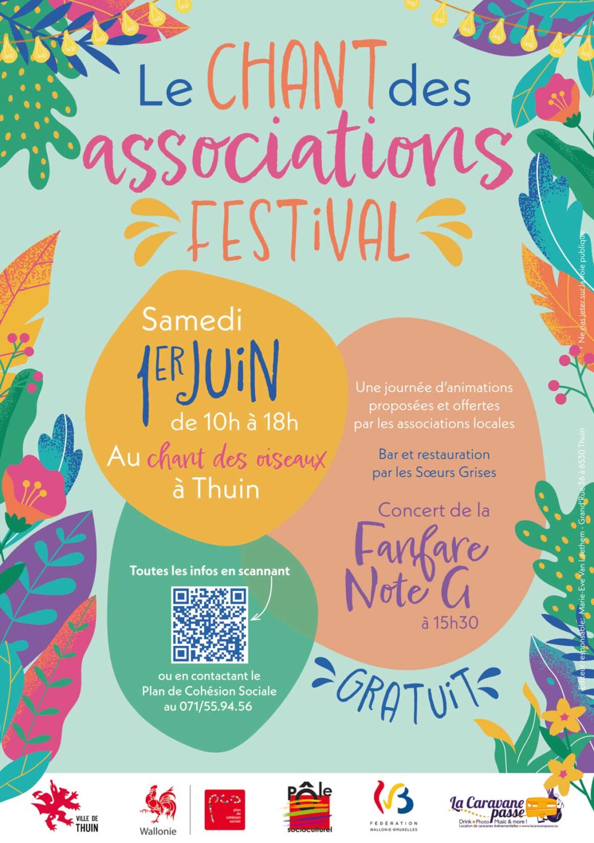 Le Chant des Associations festival à Thuin