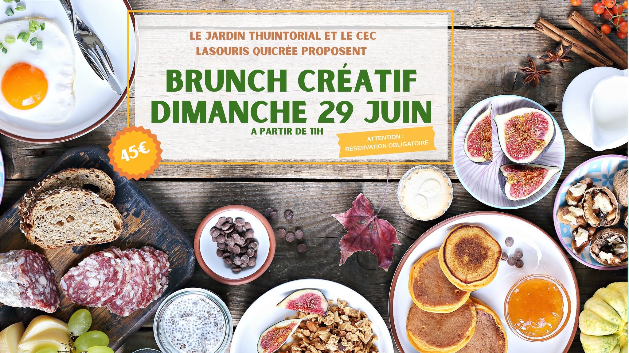 Brunch à Thuin