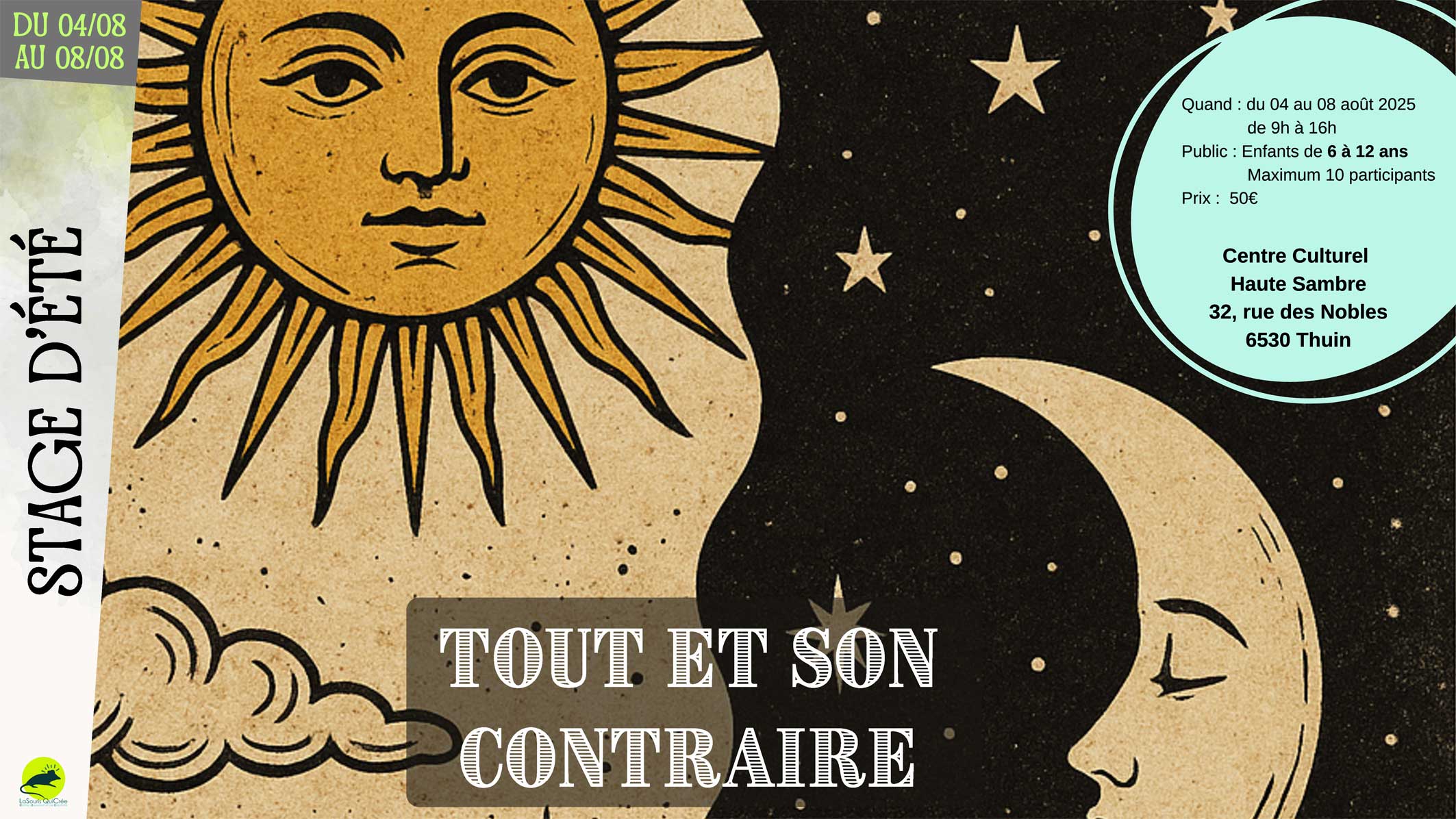Stage 6-12ans à Thuin